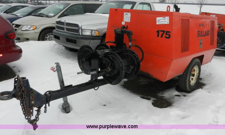 image for item A3922 1996 Sullair 175 DPQ air compressor