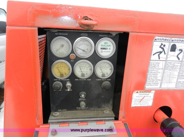 image for item A3922 1996 Sullair 175 DPQ air compressor