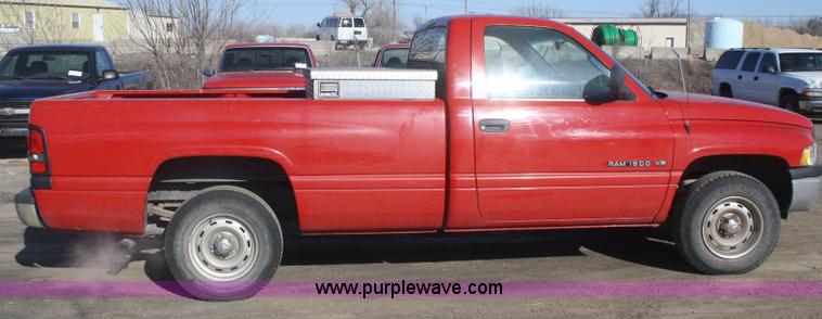 image for item A3983 1999 Dodge Ram 1500 pickup truck