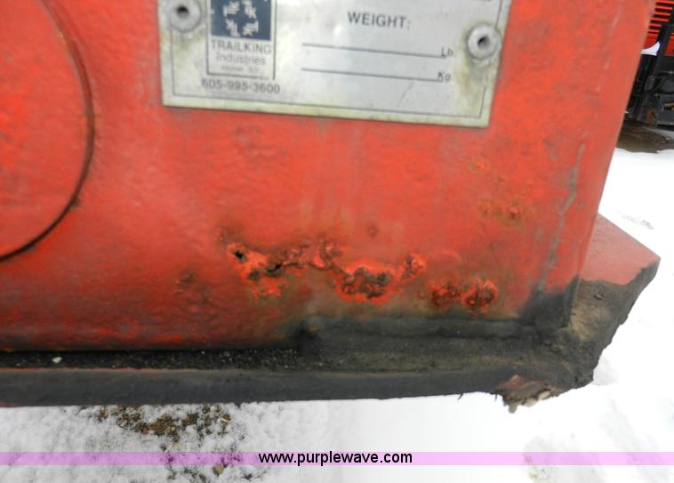 image for item A4000 1996 Trail King TK100HDG-483 triple axle trailer