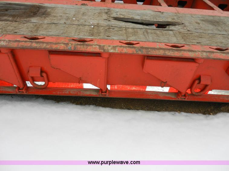 image for item A4000 1996 Trail King TK100HDG-483 triple axle trailer