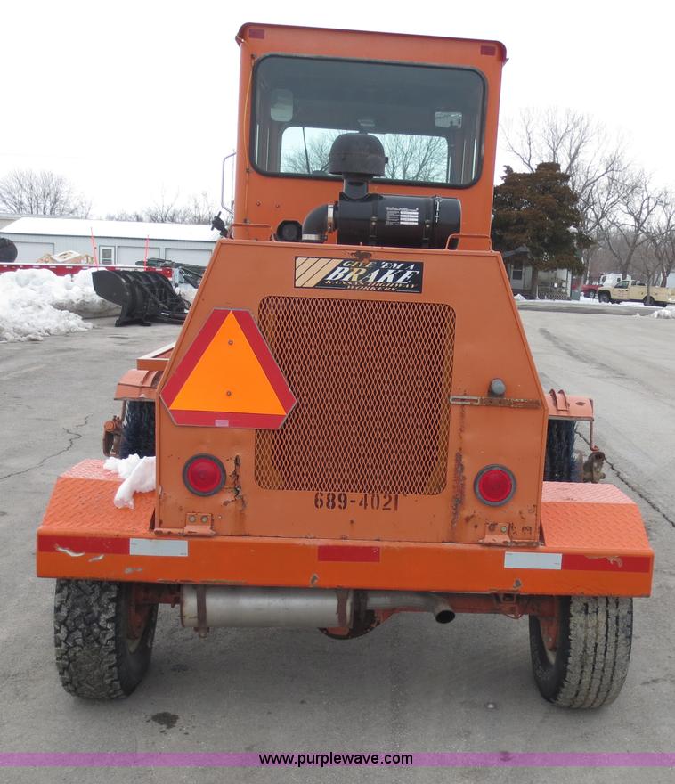 image for item D5794 2001 Broce CR-350 self propelled broom