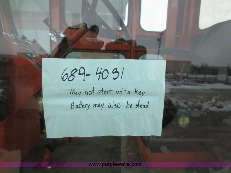 image for item D5795 2001 Broce CR-350  self propelled broom