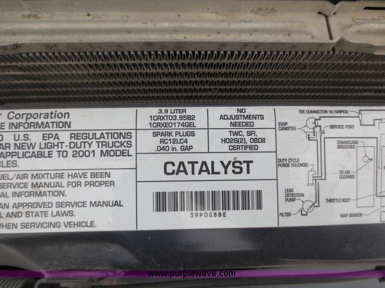 image for item D5799 2001 Dodge Ram 1500 pickup truck