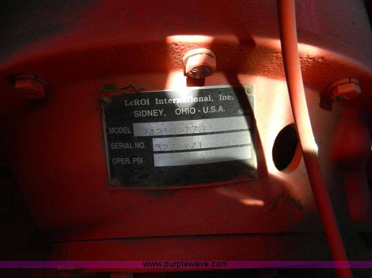 image for item G7703 1994 Leroi Q175DJE air compressor