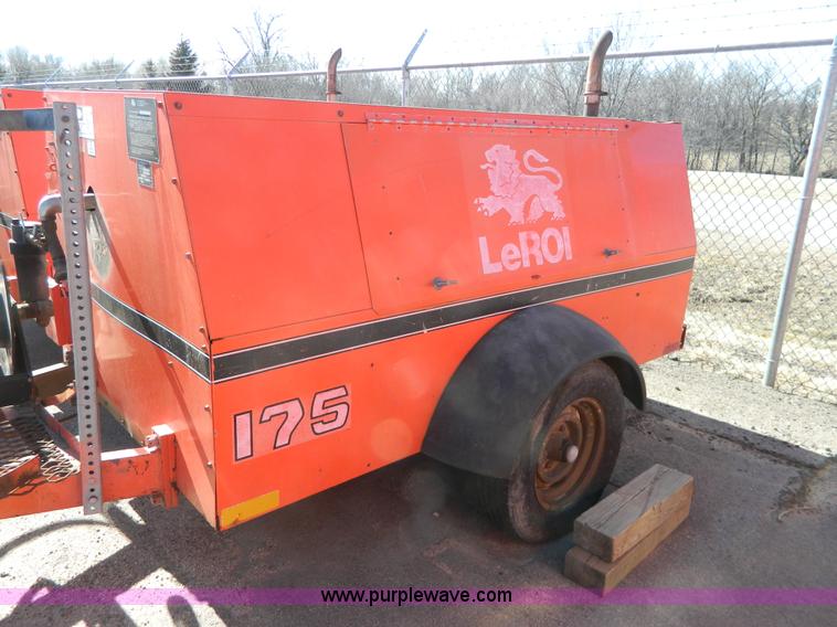 image for item G7704 1994 Leroi Q175DJE air compressor