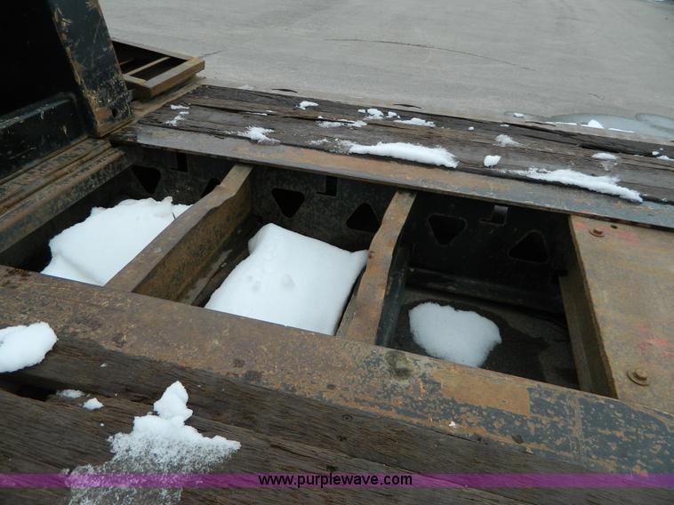 image for item G7706 2002 Trail King TK110HDG-483 triple axle lowboy trailer