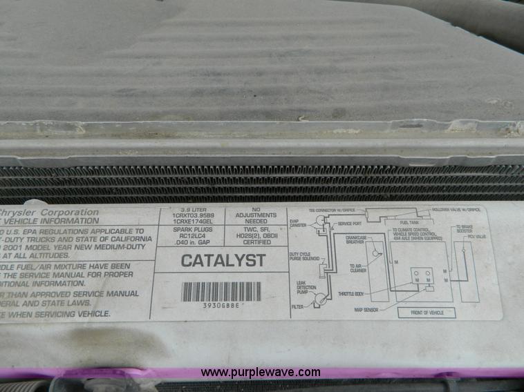 image for item G7714 2001 Dodge Ram 1500 pickup truck