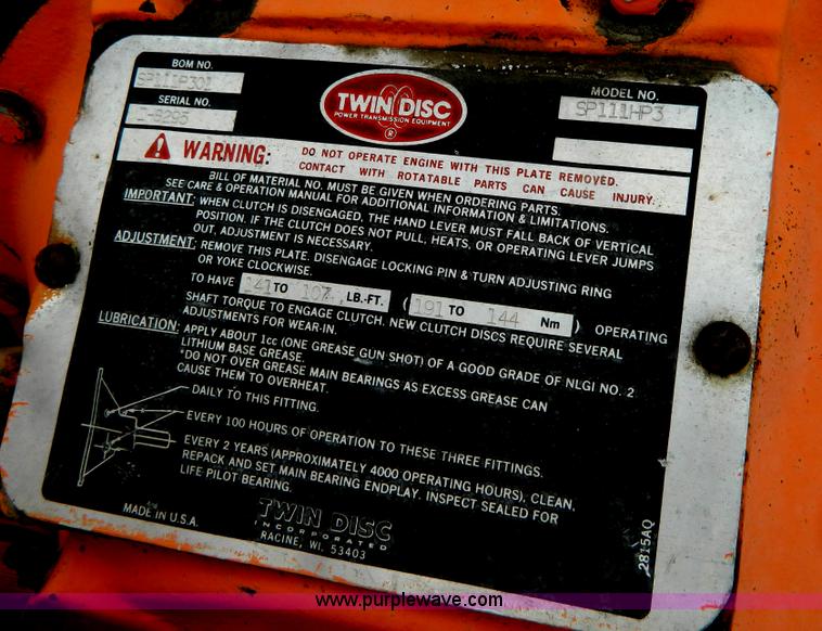 image for item G7717 1998 Brush Bandit 200XP wood chipper