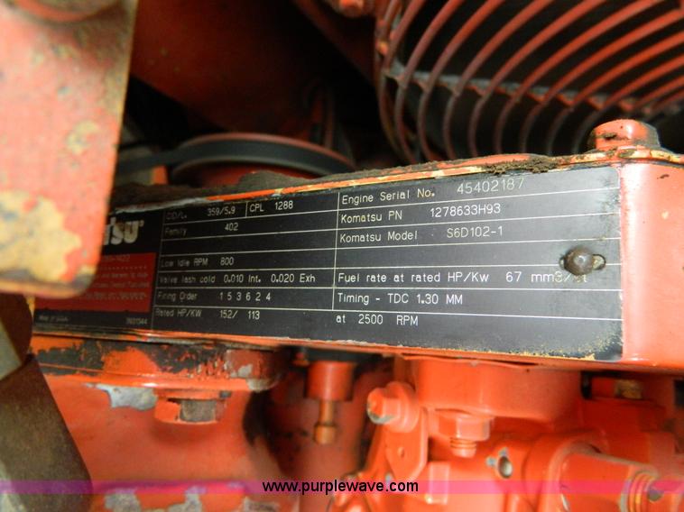 image for item G7722 1996 Galion 830B  motor grader