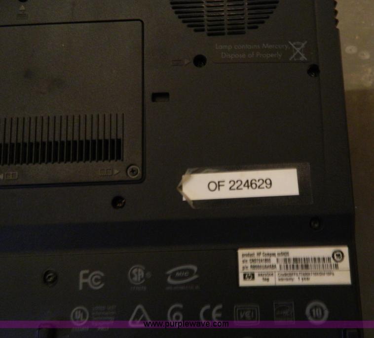 image for item W9155 2007 HP NX9420 laptop computer