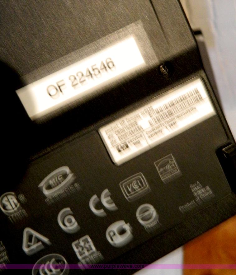 image for item W9176 2007 HP NX9420 laptop computer