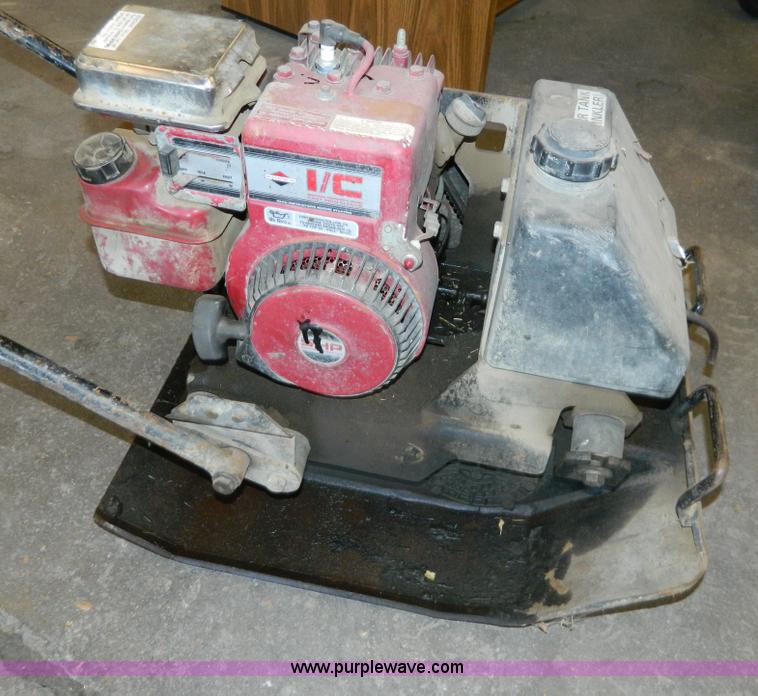 image for item W9224 1995 Stone S38A vibratory plate compactor