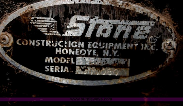 image for item W9481 2000 Stone S38A vibratory plate compactor