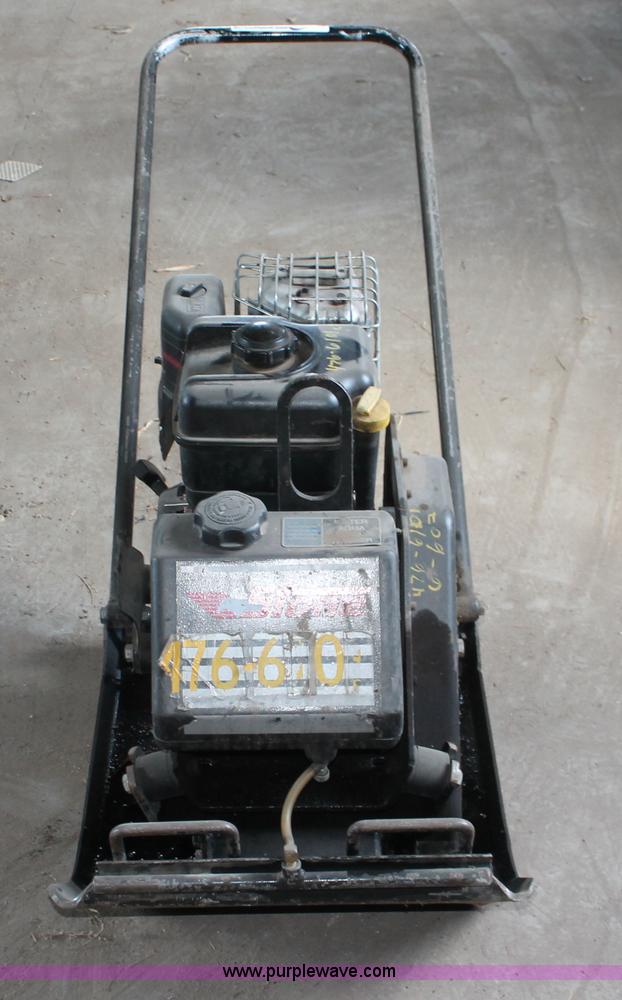 image for item W9482 2001 Stone S38A vibratory plate compactor