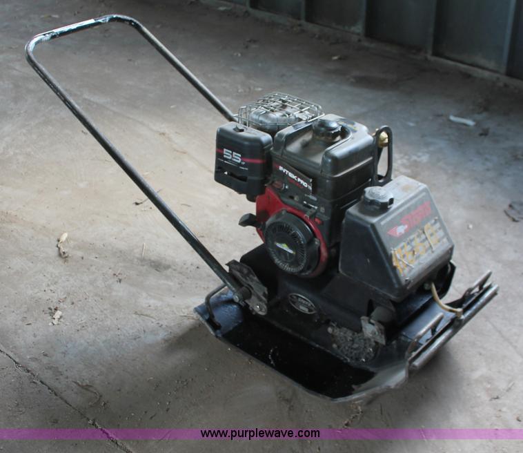 image for item W9482 2001 Stone S38A vibratory plate compactor