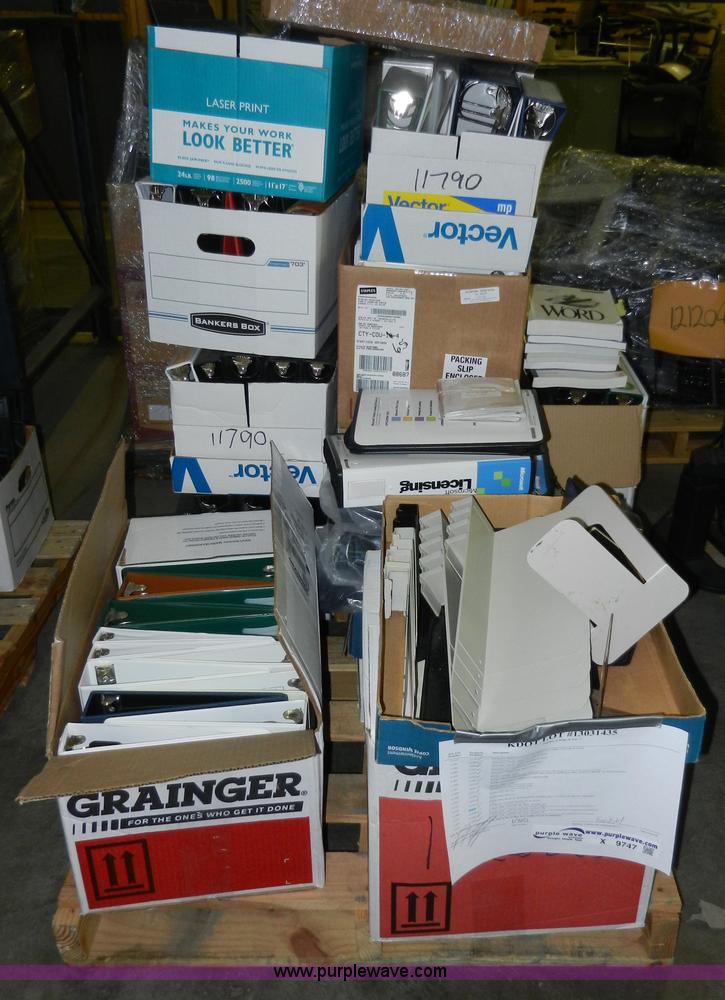 Assorted office supplies in Topeka, KS Item X9747 sold Purple Wave