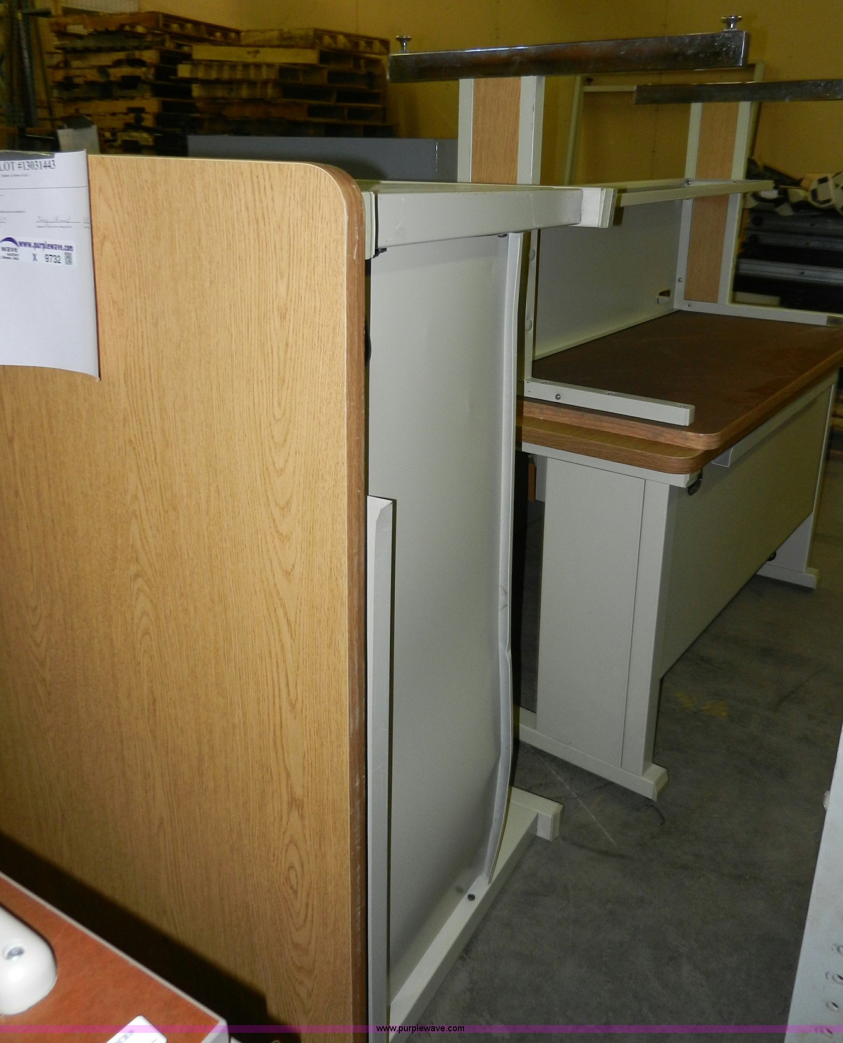 (3) desks in Topeka, KS Item X9732 sold Purple Wave