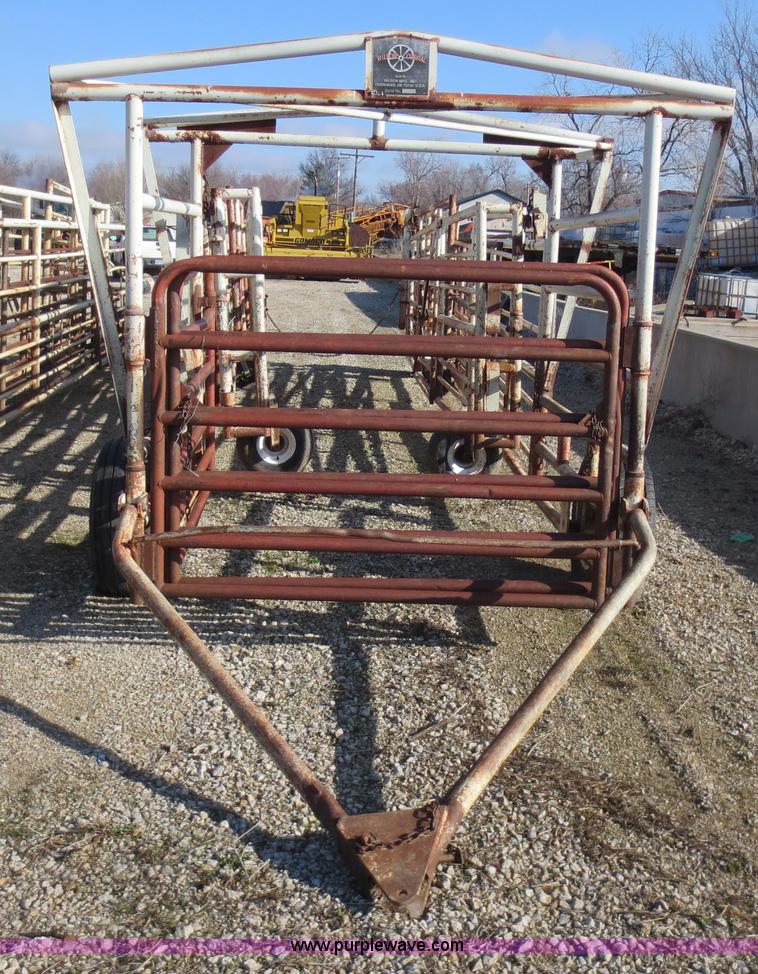 image for item AK9734 Wilson Corral portable wheel corral