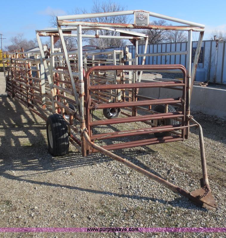 image for item AK9734 Wilson Corral portable wheel corral