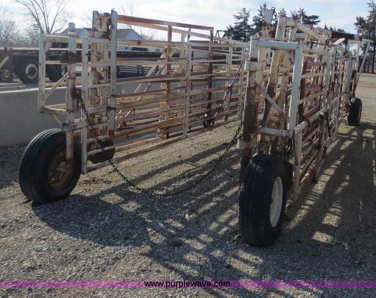 image for item AK9734 Wilson Corral portable wheel corral