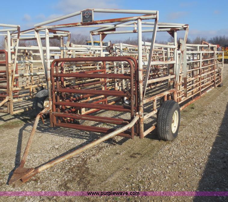 image for item AK9734 Wilson Corral portable wheel corral