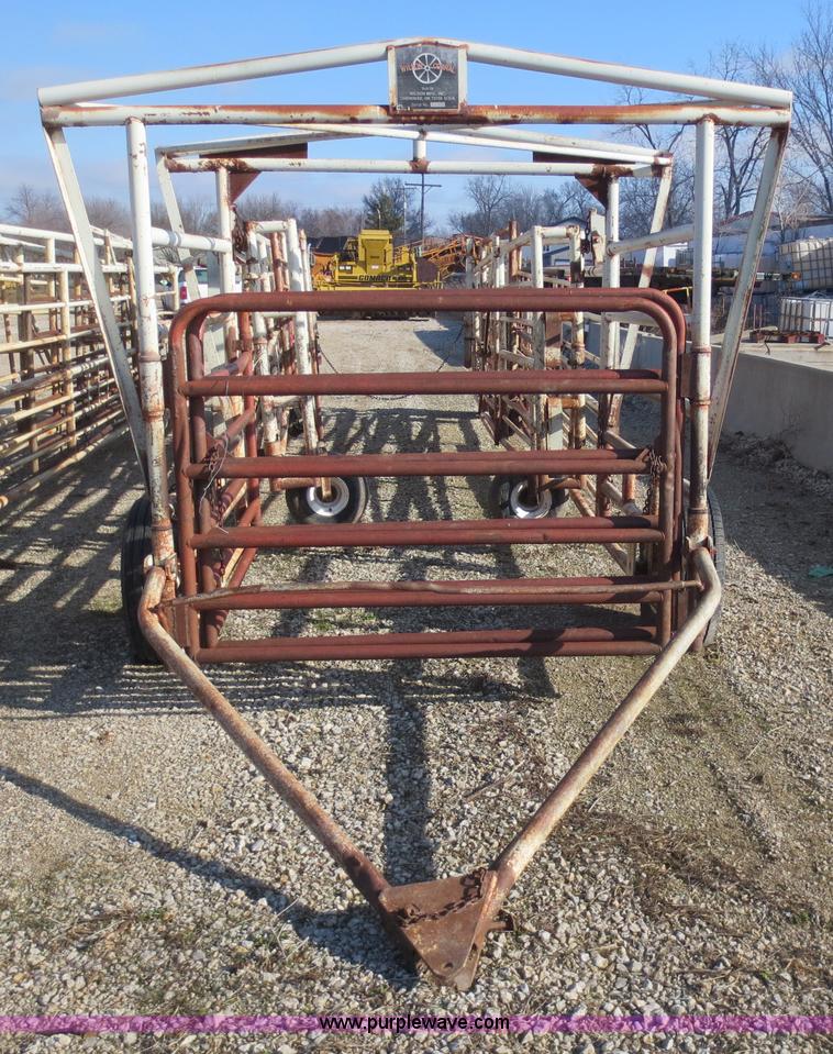 image for item AK9734 Wilson Corral portable wheel corral