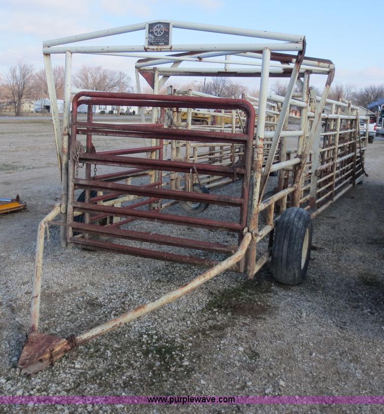 image for item AK9735 Wilson Corral portable wheel corral