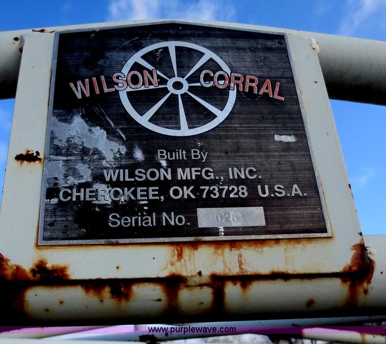 image for item AK9735 Wilson Corral portable wheel corral