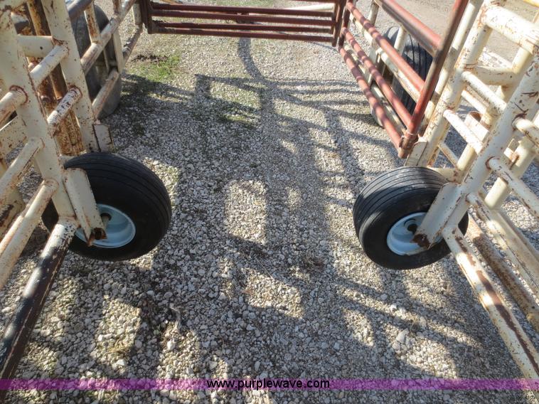 image for item AK9735 Wilson Corral portable wheel corral