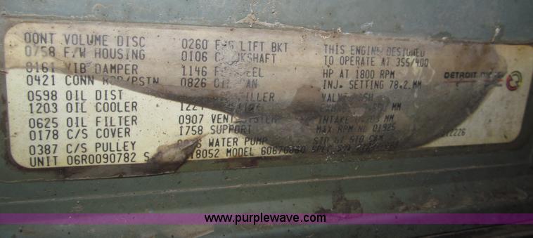 image for item B5405 1993 Freightliner FLD120 silage truck