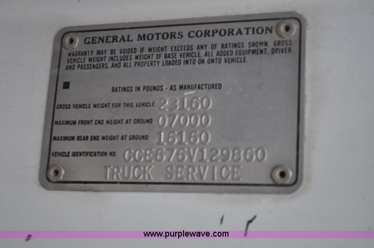 image for item C3427 1976 Chevrolet C65 grain truck