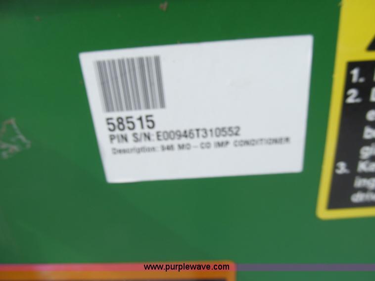 image for item D7153 2005 John Deere 946 mower conditioner