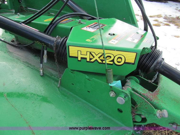 image for item D7158 2003 John Deere HX20 batwing mower