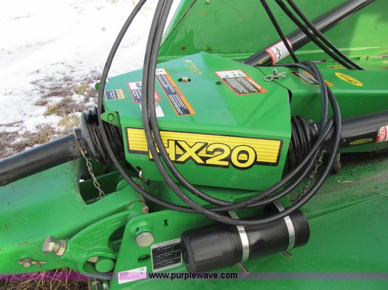 image for item D7158 2003 John Deere HX20 batwing mower