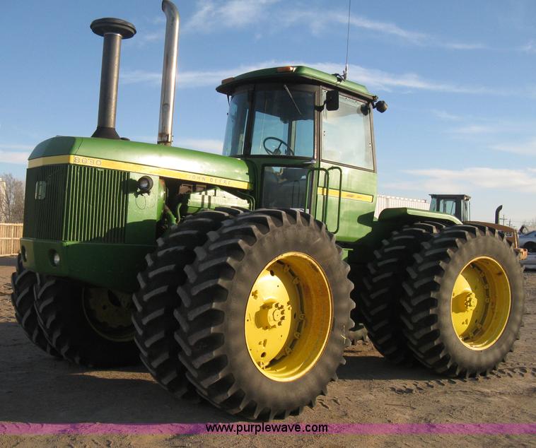 image for item E3105 1975 John Deere 8630 4WD tractor