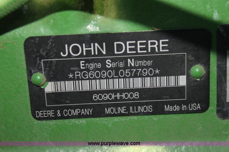 image for item E8451 2009 John Deere 9770 STS combine