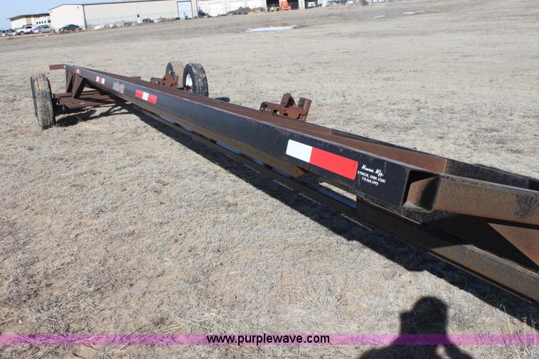 image for item E8453 2005 Maurer Mfg. gooseneck header trailer