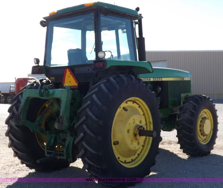 image for item F6427 1988 John Deere 4850 MFWD tractor
