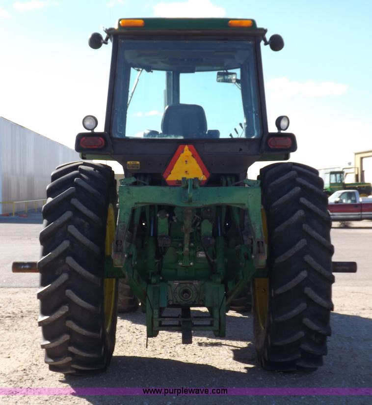 image for item F6427 1988 John Deere 4850 MFWD tractor