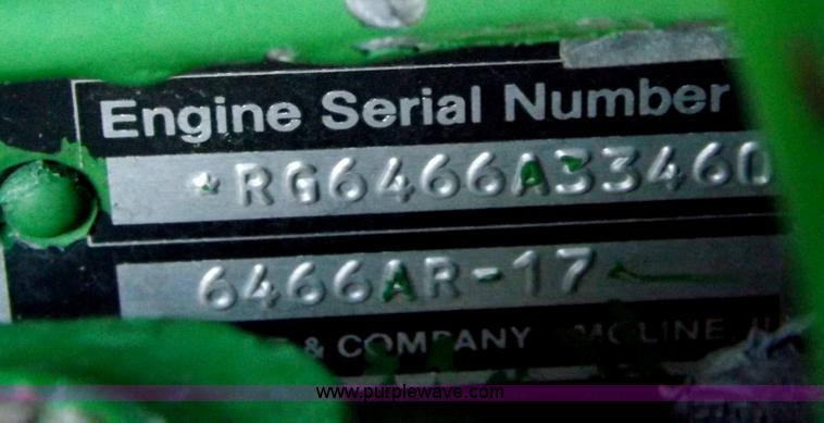 image for item F6427 1988 John Deere 4850 MFWD tractor