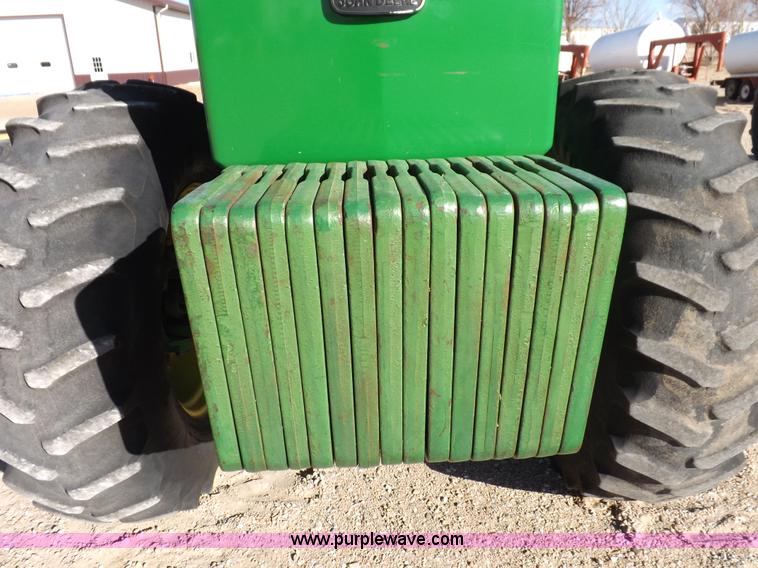 image for item F6427 1988 John Deere 4850 MFWD tractor