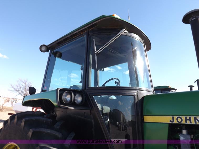 image for item F6427 1988 John Deere 4850 MFWD tractor