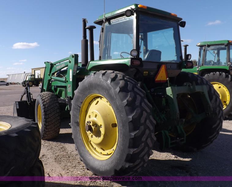 image for item F6428 1988 John Deere 4850 MFWD tractor