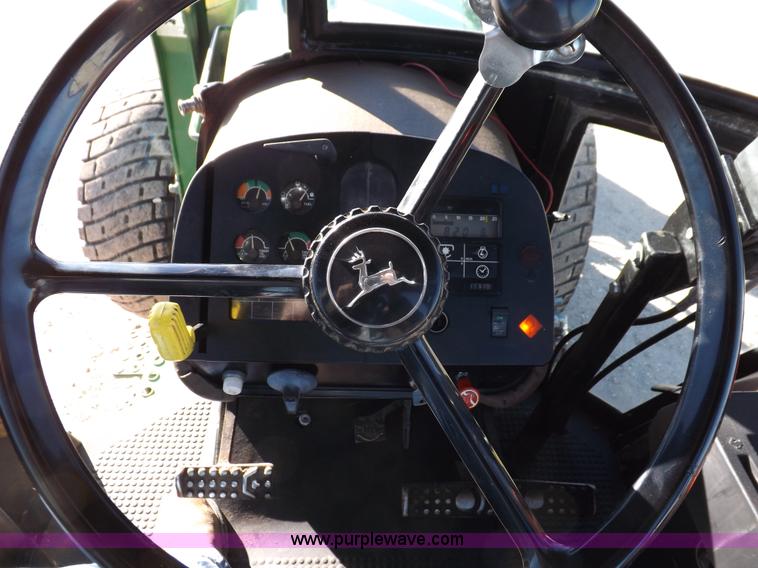 image for item F6428 1988 John Deere 4850 MFWD tractor