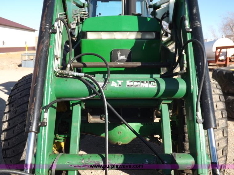 image for item F6428 1988 John Deere 4850 MFWD tractor