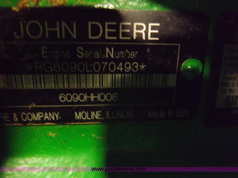 image for item F6435 2010 John Deere 9770 STS combine