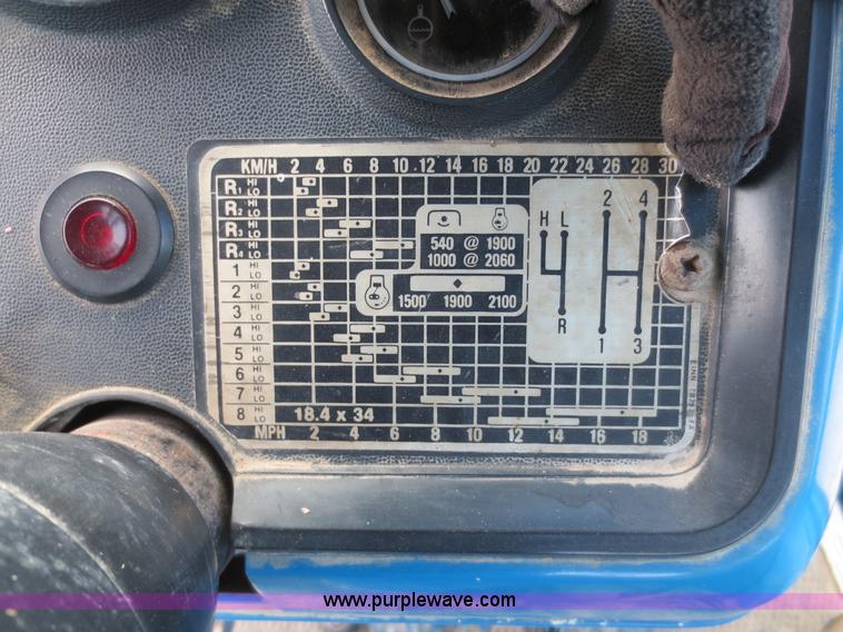 image for item F6610 Ford 6710 MFWD tractor
