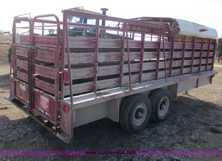 image for item F6612 1999 Coose gooseneck trailer