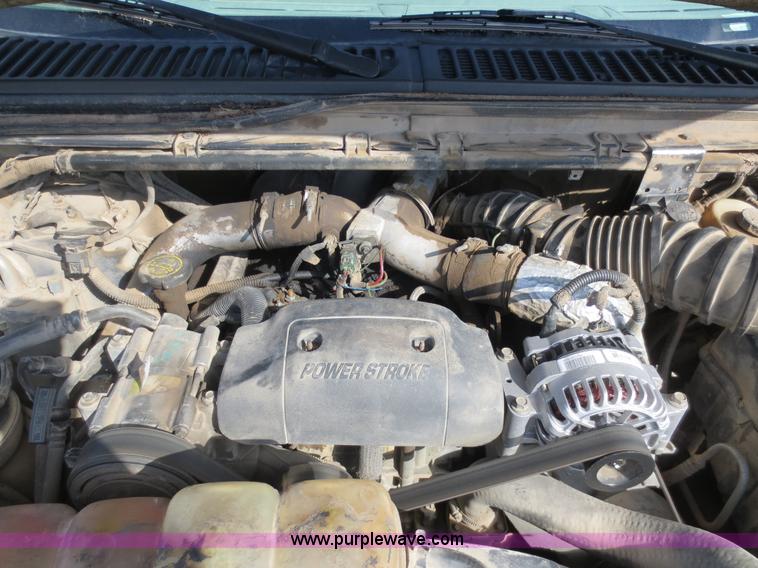 image for item F6614 2001 Ford F350 flatbed truck